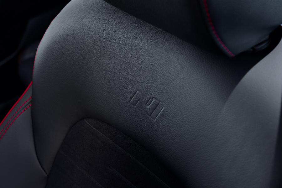 Детали интерьера Hyundai Tucson N Line (TL) 2019 года  (WW) (фото 41 из 41)